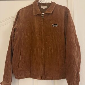Brixton Tan Corduroy Jacket